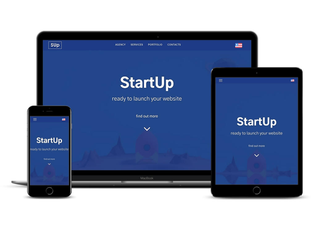 startup pro mockup